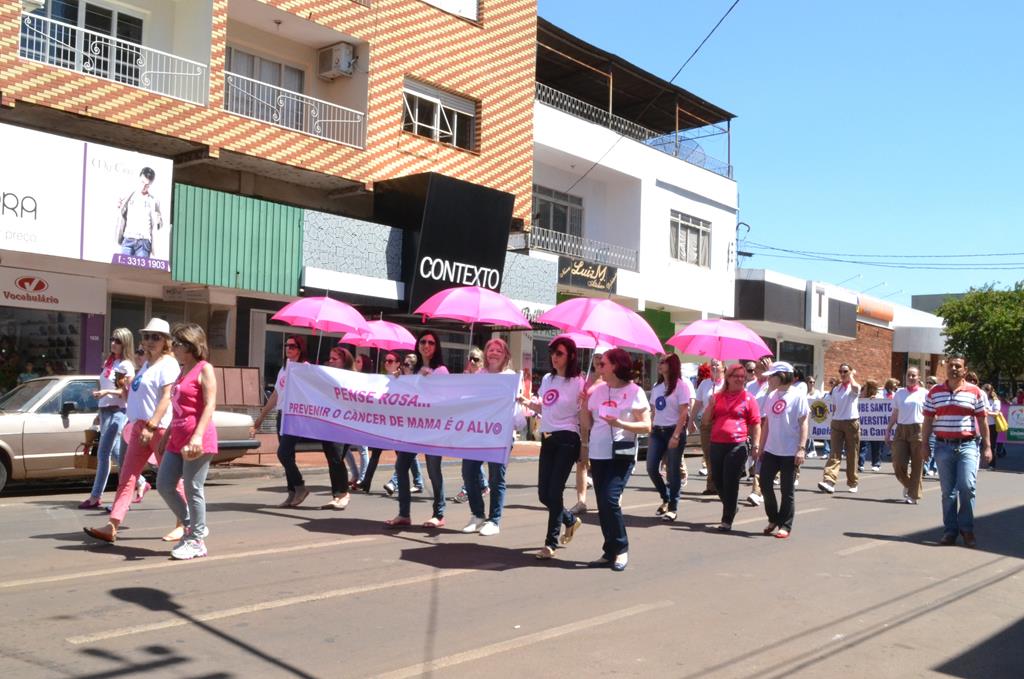 Caminhada do Outubro Rosa acontece nesta quinta-feira